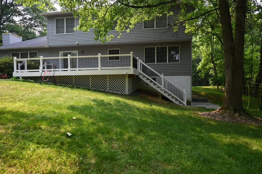 Local landscape installation in Catonsville, MD - Valley Deck & Patio
