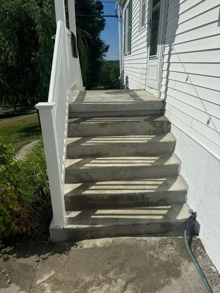 Local landscape installation in Camp Creek, WV by Valley Dirt Worx