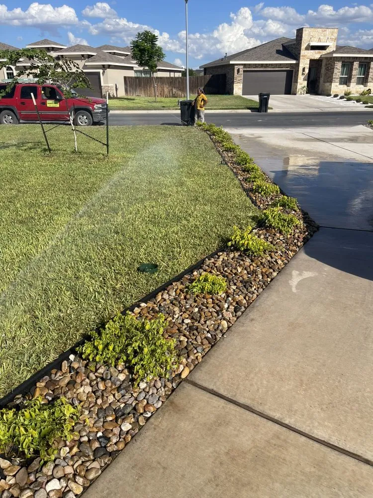 Trusted yard cleanup service for beautiful yards in Alton, TX by Valley Fence & Landscaping