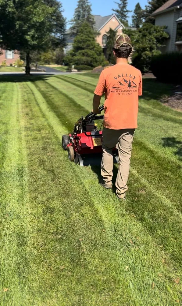 Expert lawn mowing service near you across Easton, PA - Valley Landscape