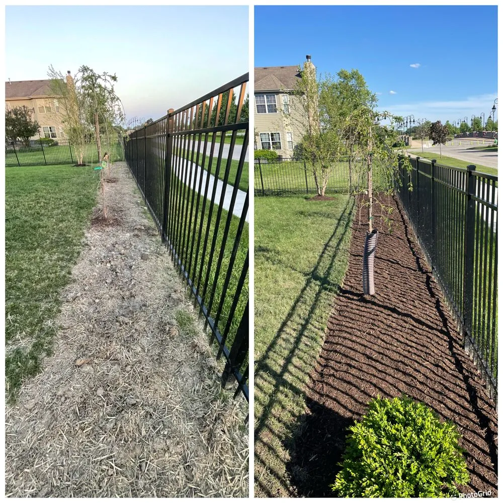 Professional residential landscaping in Shorewood, IL by Valley Landscape Management