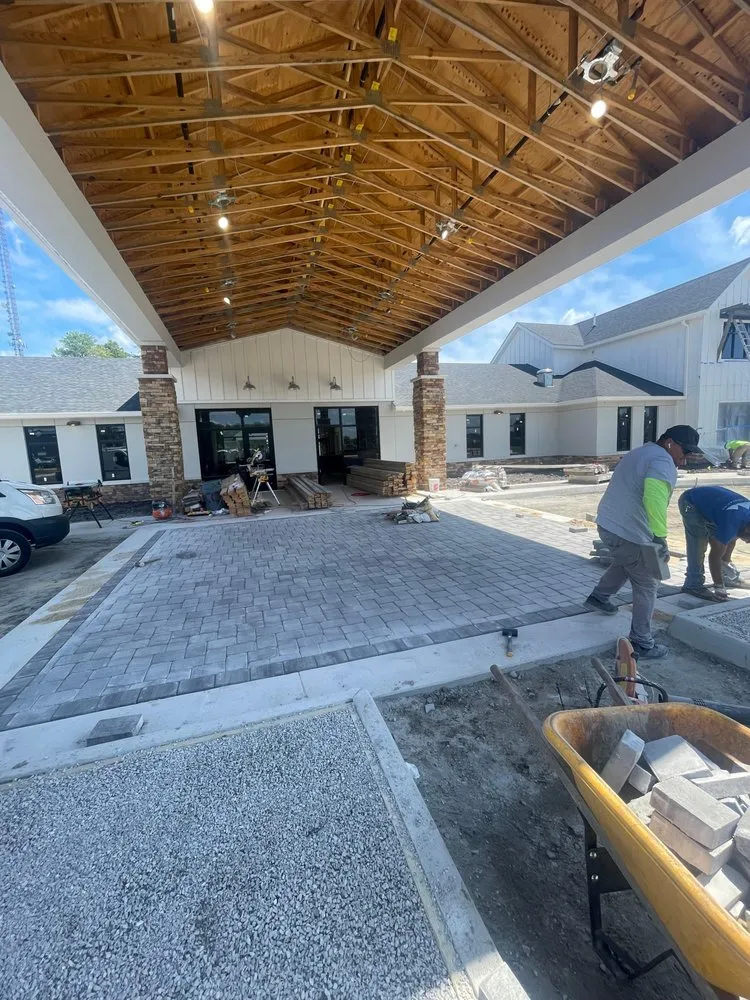 Professional garden landscaping in Rockville, VA by Valley Landscaping