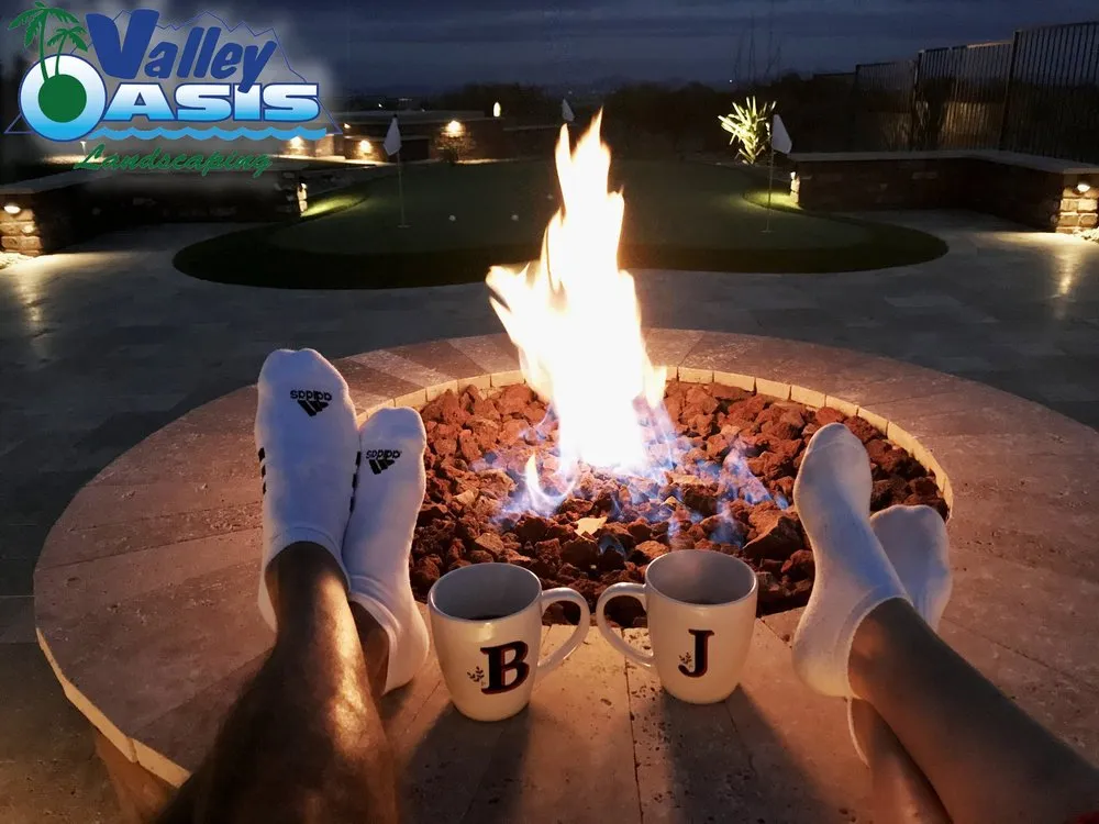 Expert landscaping services with custom design in Tucson, AZ by Valley Oasis Landscaping