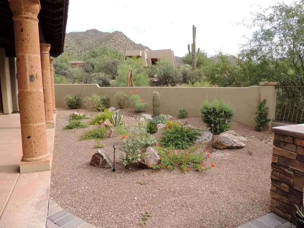 Local lawn mowing service for beautiful yards in Tucson, AZ by Valley Oasis Landscaping