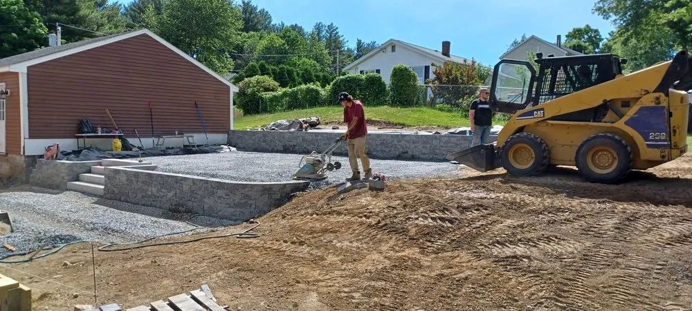Custom landscape installation for beautiful yards across Merrimac, MA - Valley Outdoor Design