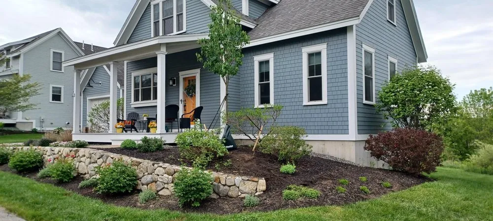 Custom outdoor landscaping for beautiful yards in Merrimac, MA by Valley Outdoor Design
