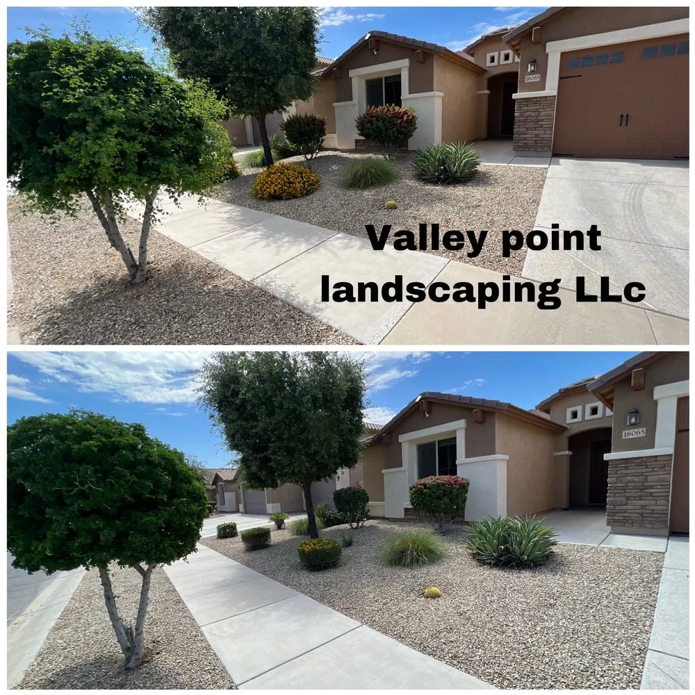 Local landscaping services for beautiful yards in Waddell, AZ by Valley point landscaping
