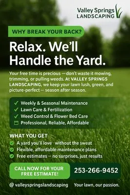 Valley Springs Landscaping Logo