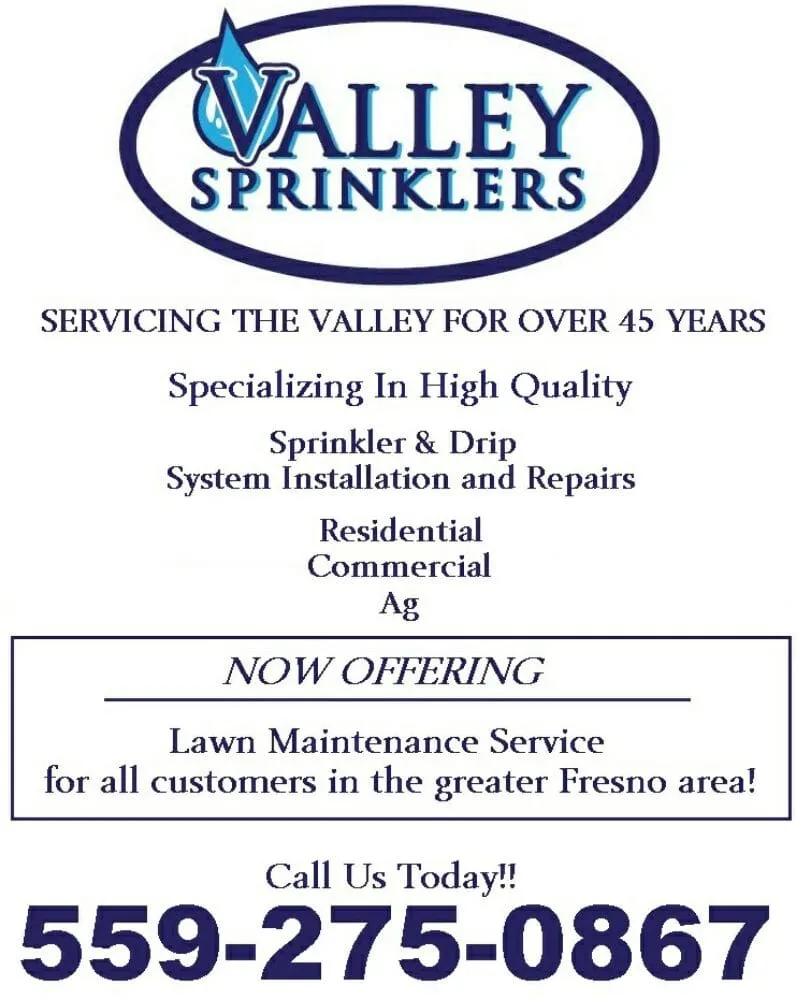 Local lawn mowing service for outdoor upgrades across Fresno, CA - Valley Sprinklers