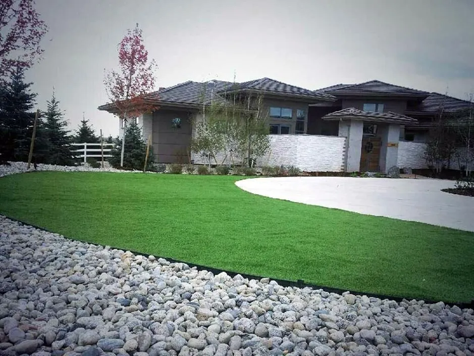 Custom landscape design for year-round maintenance across Ceres, CA - Valley Syn-Turf