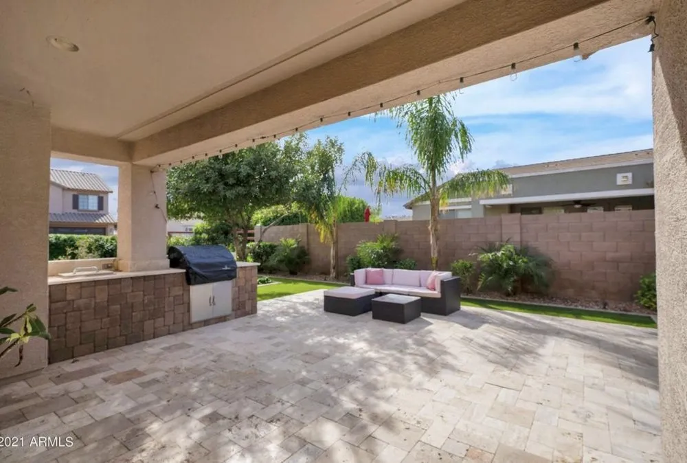 Trusted lawn mowing service with custom design in Chandler, AZ by Valley View Landscaping