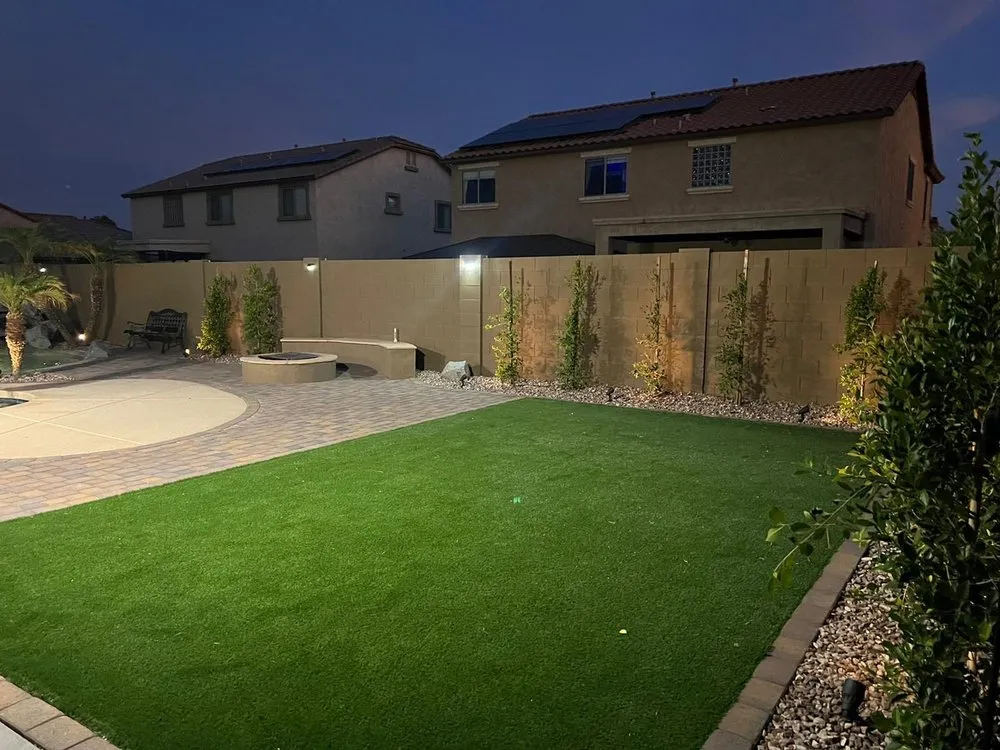 Custom lawn care service for residential properties in Peoria, AZ by Valley Vista Landscape