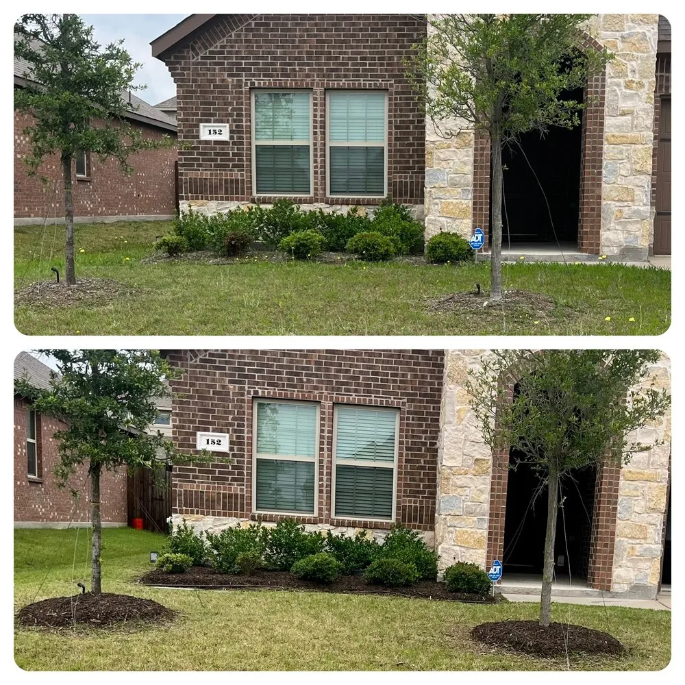 Affordable garden landscaping for residential properties in Terrell, TX by Valor GreenScapes