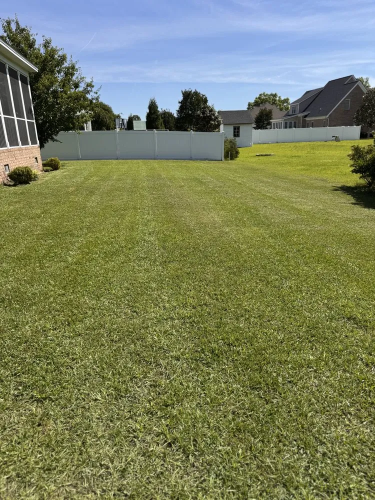 Professional yard maintenance in Greenville, NC by Valor Landscaping