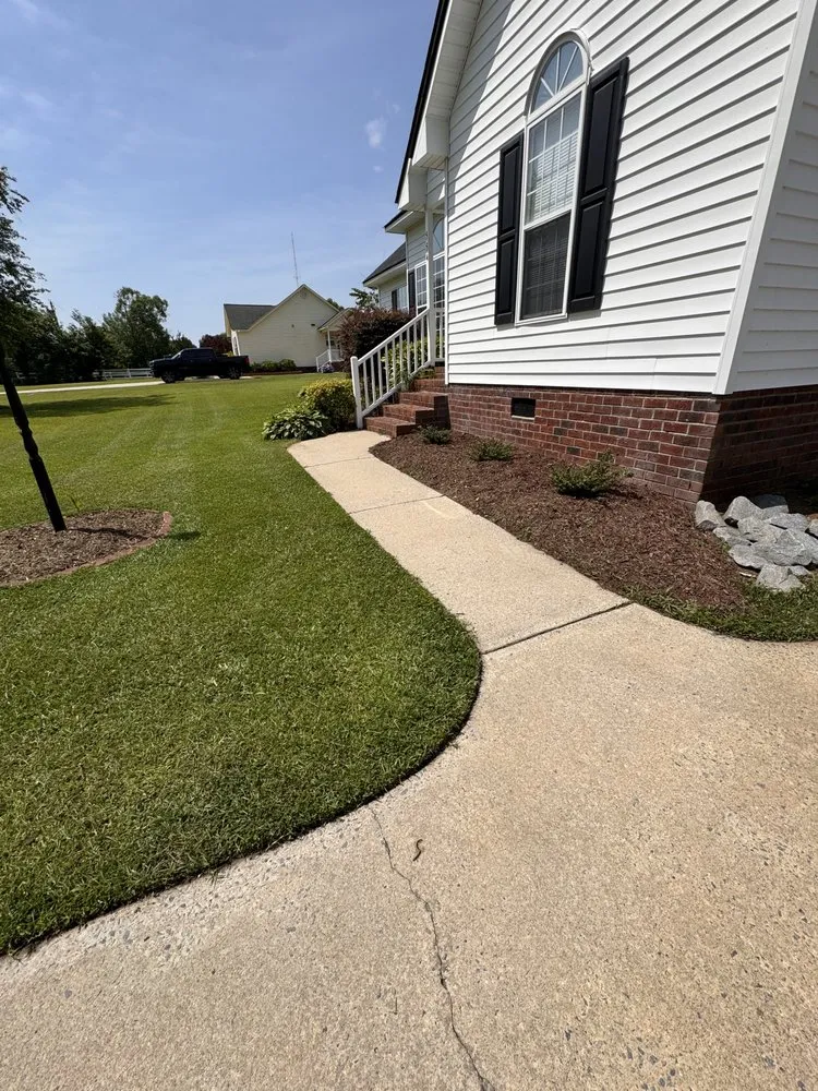 Affordable lawn care service for homes in Greenville, NC by Valor Landscaping