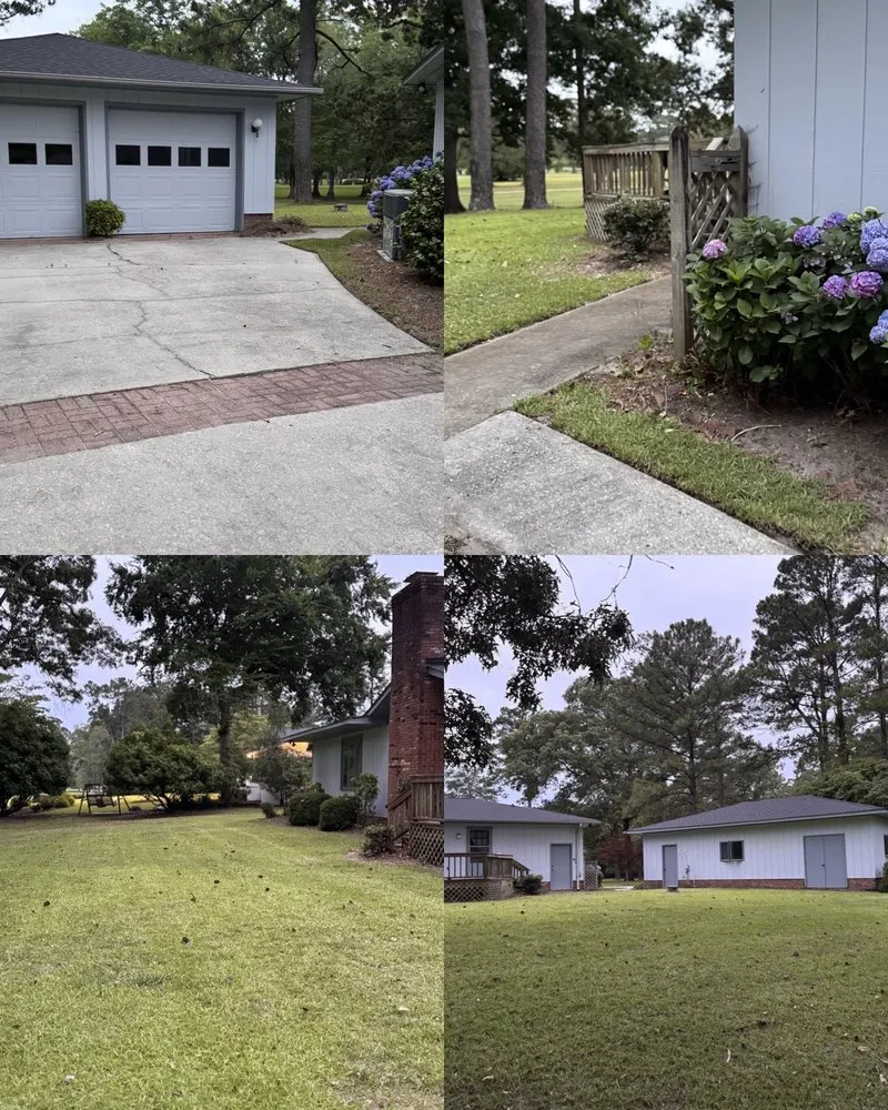 Professional outdoor landscaping with custom design across Greenville, NC - Valor Landscaping