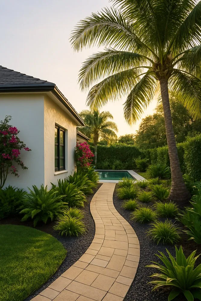 Reliable garden landscaping in Cutler Bay, FL by Valorez Design Studio