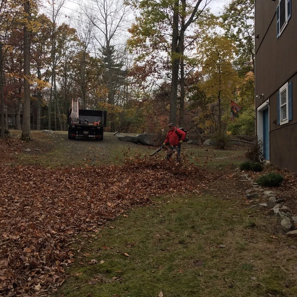 Professional yard maintenance in Stroudsburg, PA by Valovich & Sons