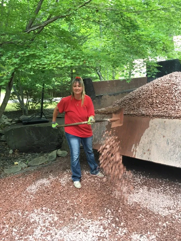 Expert outdoor landscaping with custom design in Stroudsburg, PA by Valovich & Sons