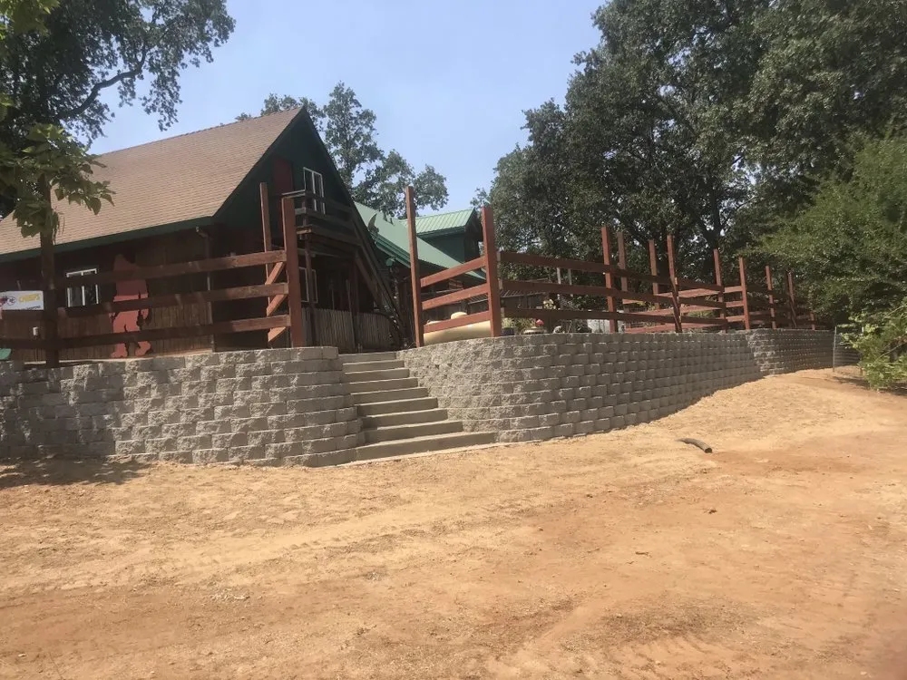 Local lawn mowing service with custom design in Jackson, CA by Valtierra Landscape