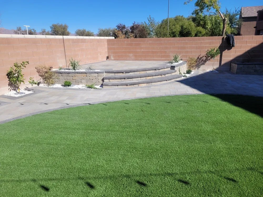 Trusted residential landscaping in Las Vegas, NV by Valys Pavers