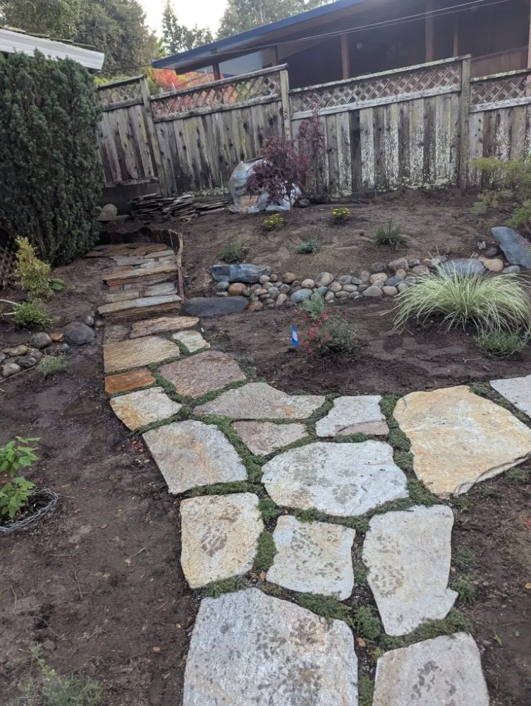 Custom yard maintenance in Soquel, CA by VAMS Tile