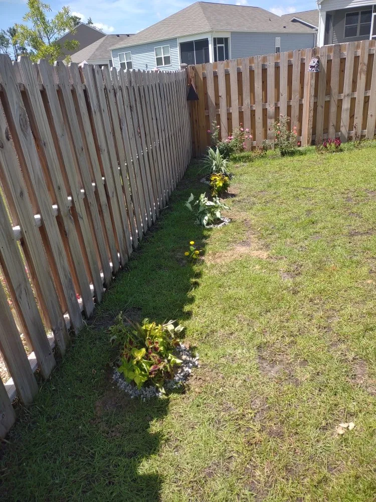 Expert landscaping services in Jacksonville, NC by Van and Pops Lawn Care