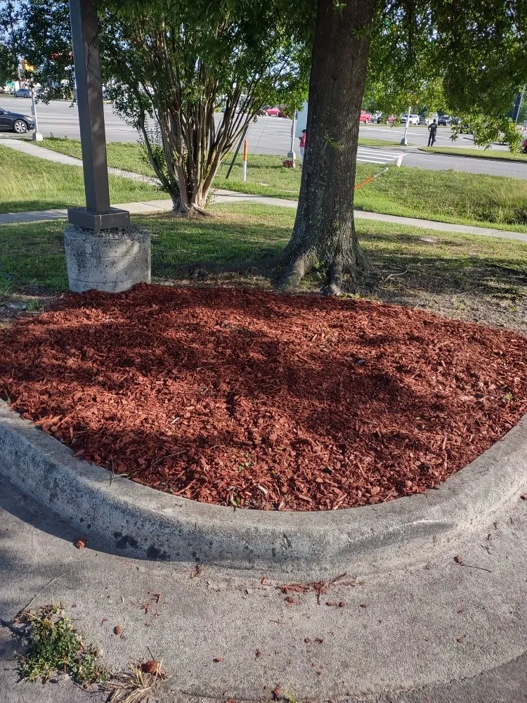 Affordable landscape installation in Jacksonville, NC - Van and Pops Lawn Care