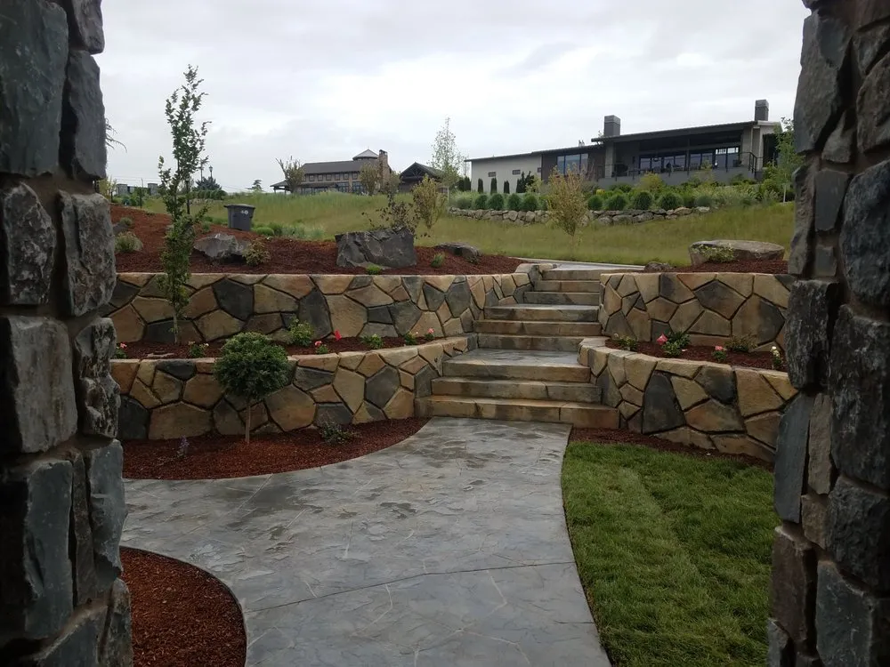 Affordable landscape installation for homes across Sunnyside, WA - Van Wingerden Landscaping