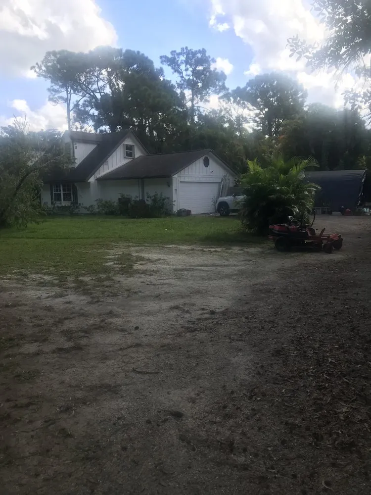 Custom landscape installation for year-round maintenance in Royal Palm Beach, FL by VanAtta Landscaping