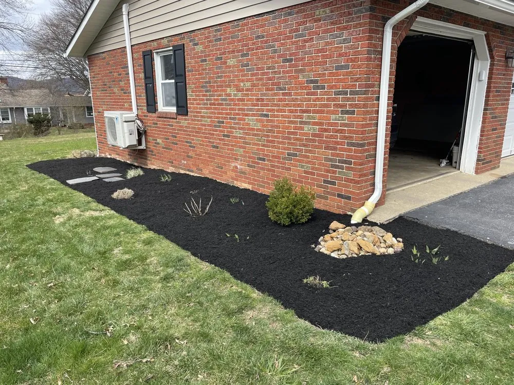 Custom landscape installation in Souderton, PA - VanDame Landscapes