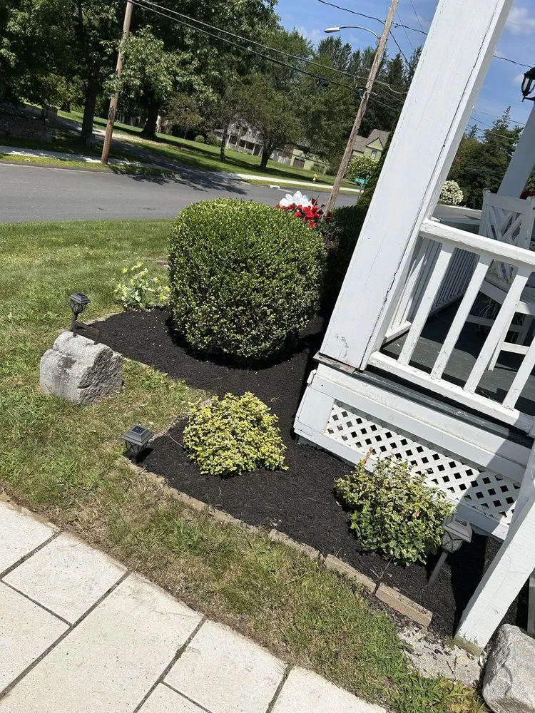 Professional outdoor landscaping for year-round maintenance in Winchester, CT by Vandeusen’s Lawn Services