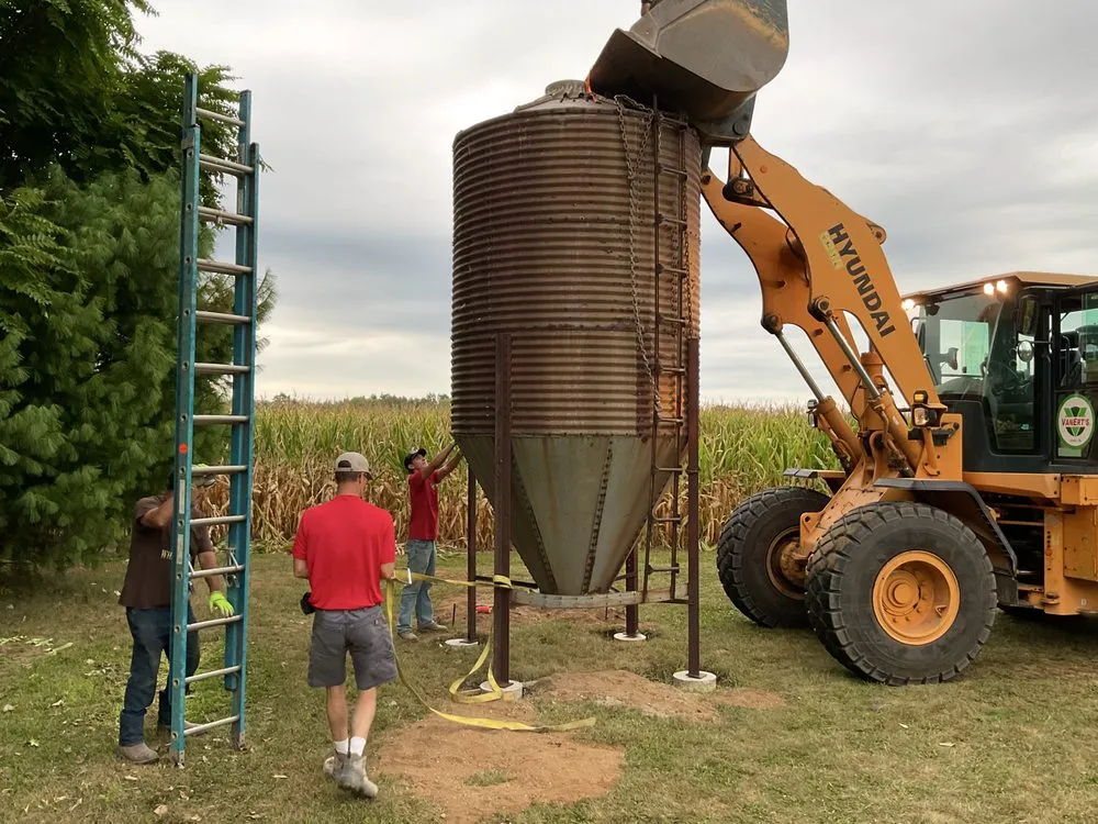 Local yard cleanup service for residential properties in Adrian, MI by VanErt's