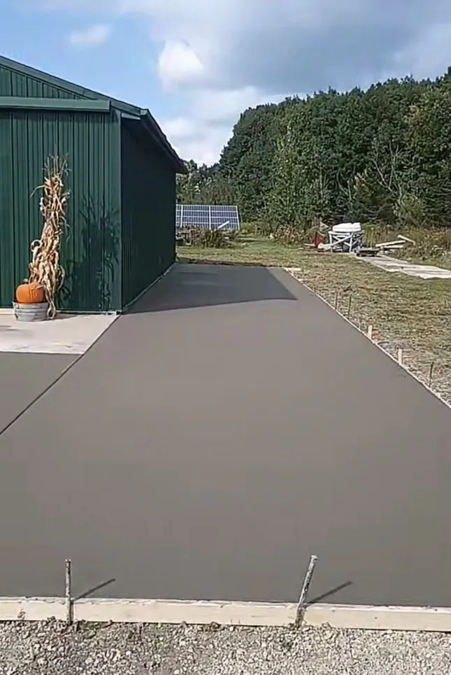 Custom garden landscaping in Richmond, MI by Vanguard Contracting