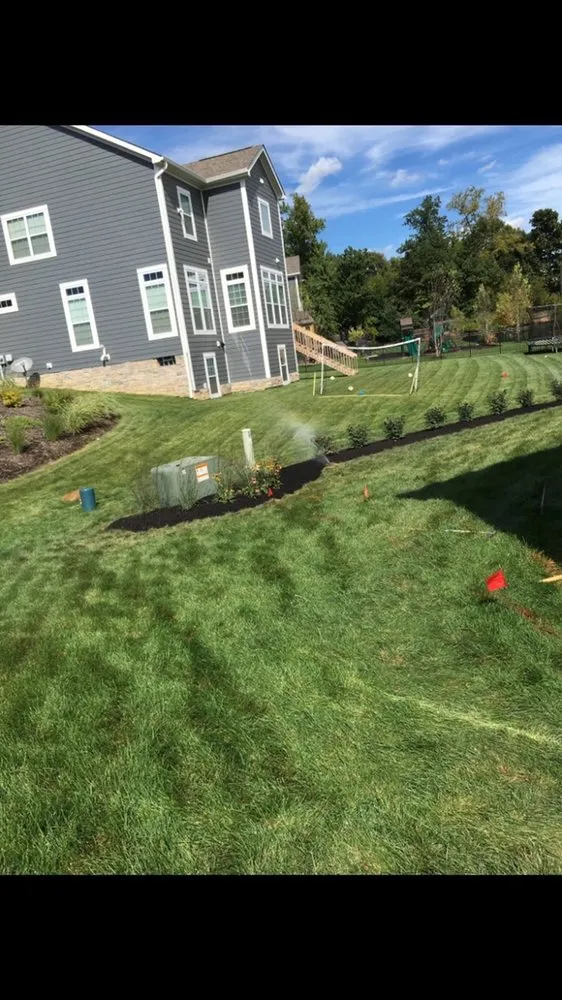 Expert outdoor landscaping for residential properties in Columbus, OH by Vanguard Landscaping