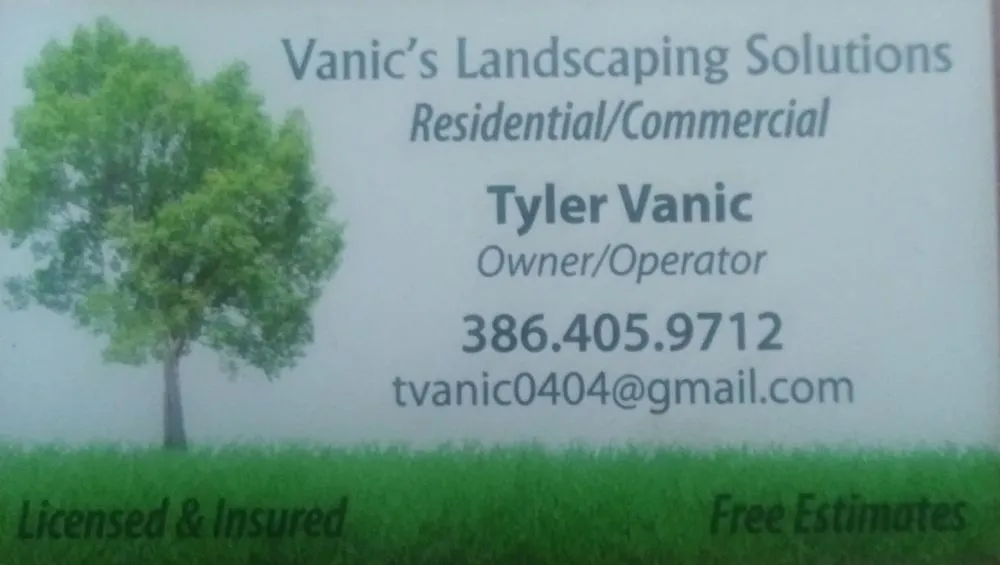 Top-rated outdoor landscaping with custom design in South Daytona, FL by Vanic's Landscaping Solutions