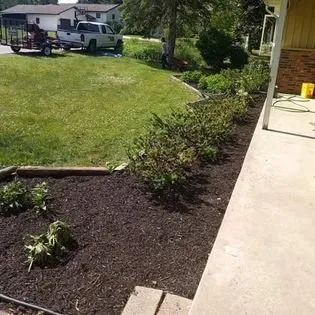 Custom residential landscaping for outdoor upgrades in Holton, MI by Vankampens Qualityscaping