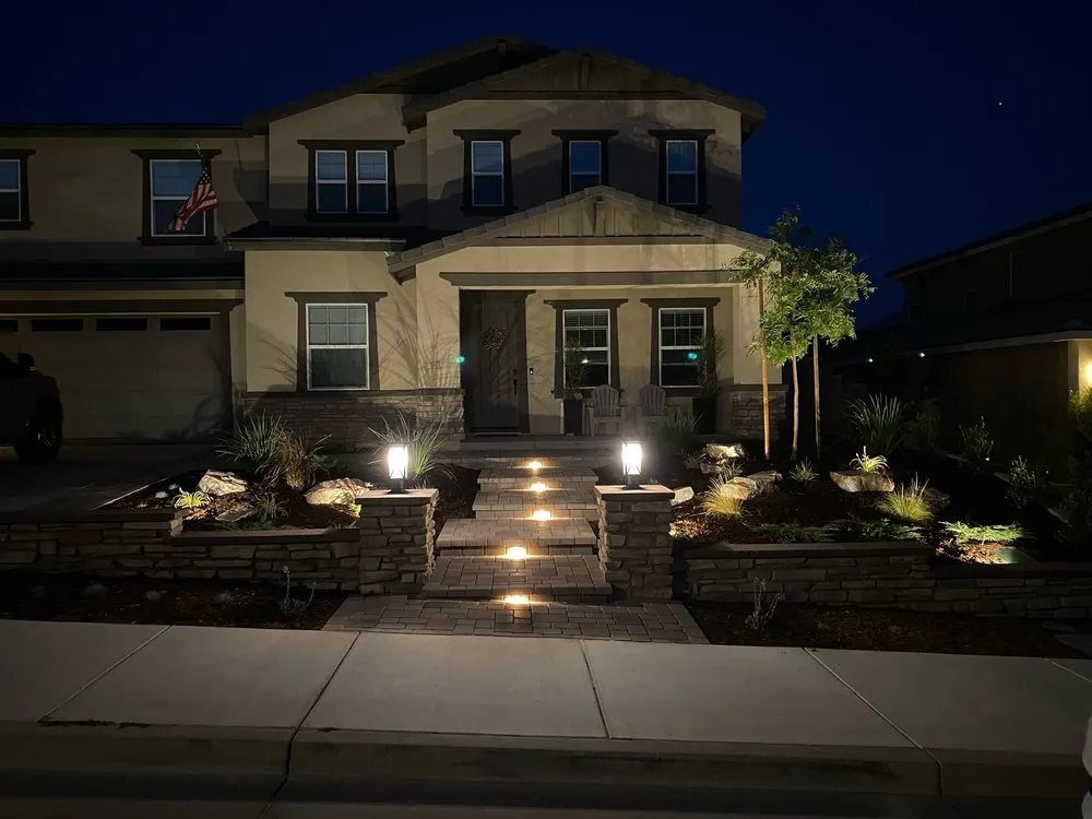 Professional lawn care service in East Hemet, CA by Van's Landscape Construction