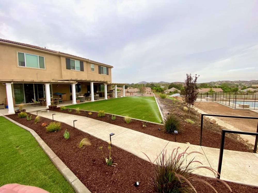 Local lawn mowing service in East Hemet, CA by Van's Landscape Construction