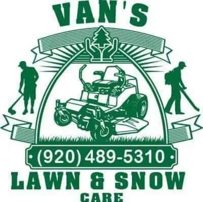 Van's Lawn & Snow Care Logo