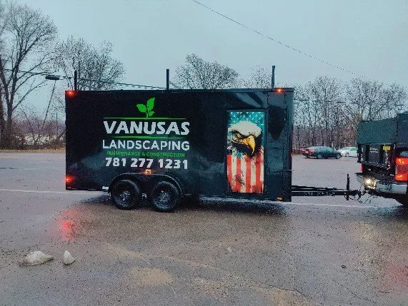 Affordable yard cleanup service with custom design in Taunton, MA by Vanusas Landscaping