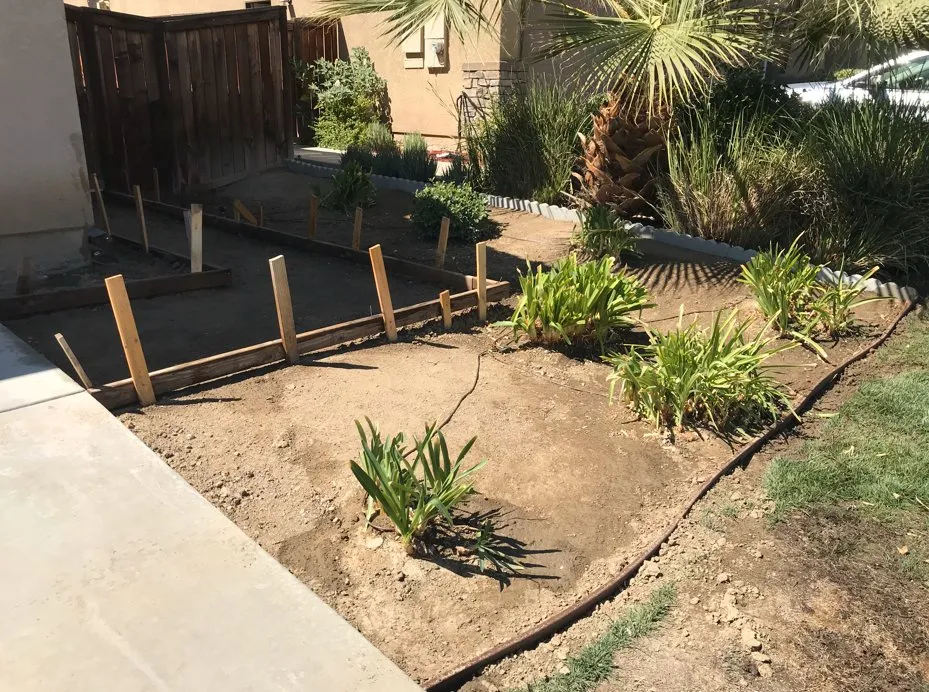 Custom garden landscaping for year-round maintenance in Moreno Valley, CA by Varela Landscaping