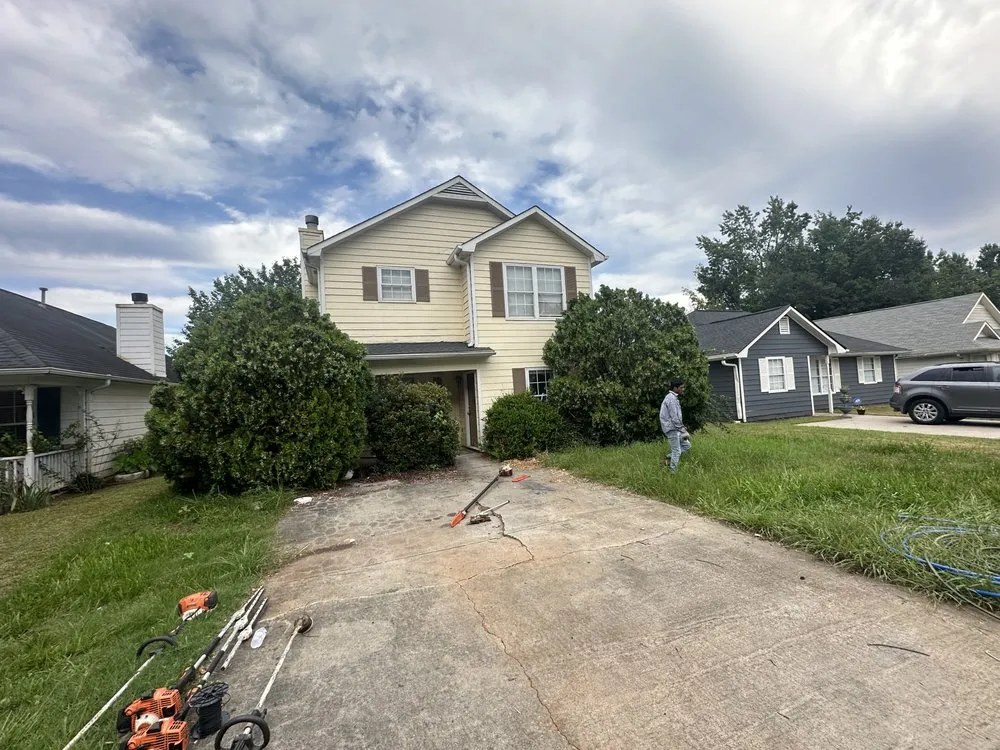 Local outdoor landscaping for residential properties across Griffin, GA - Varela's Landscaping