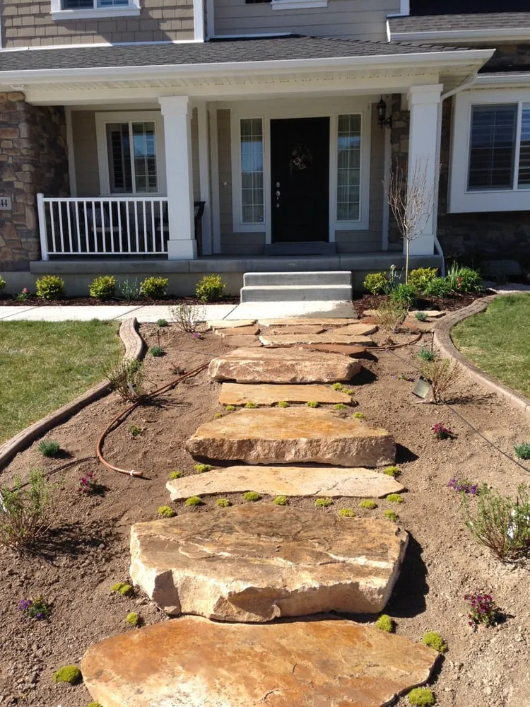 Professional landscape installation in Salt Lake City, UT by Vargas Brothers