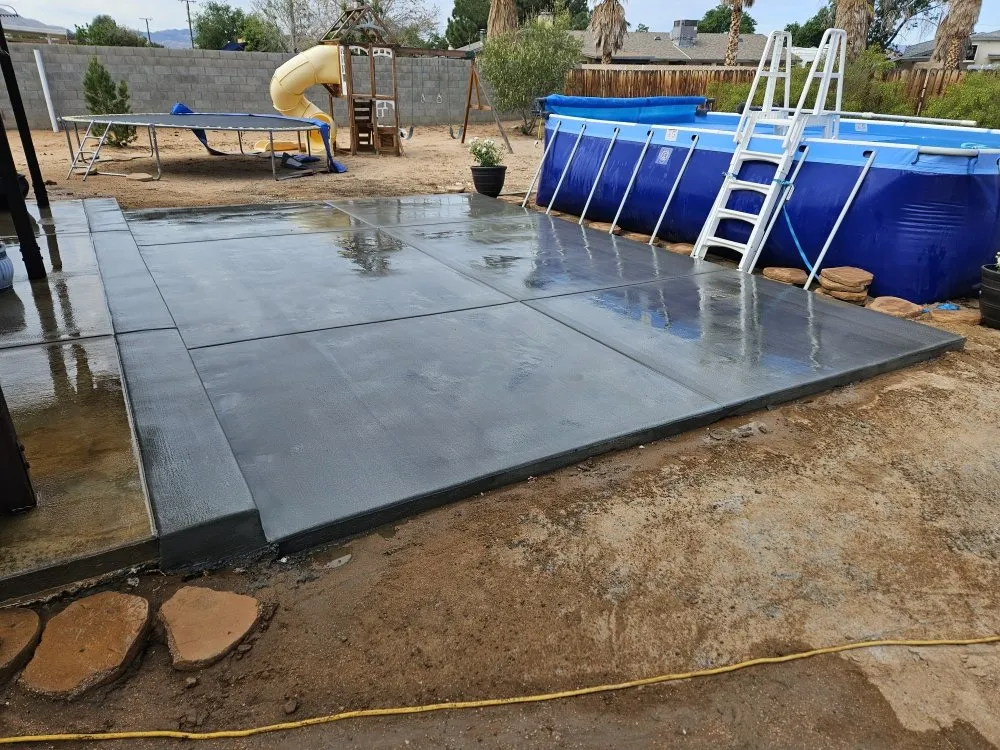Trusted landscape installation with custom design in Apple Valley, CA by Vargas Concrete & Landscaping