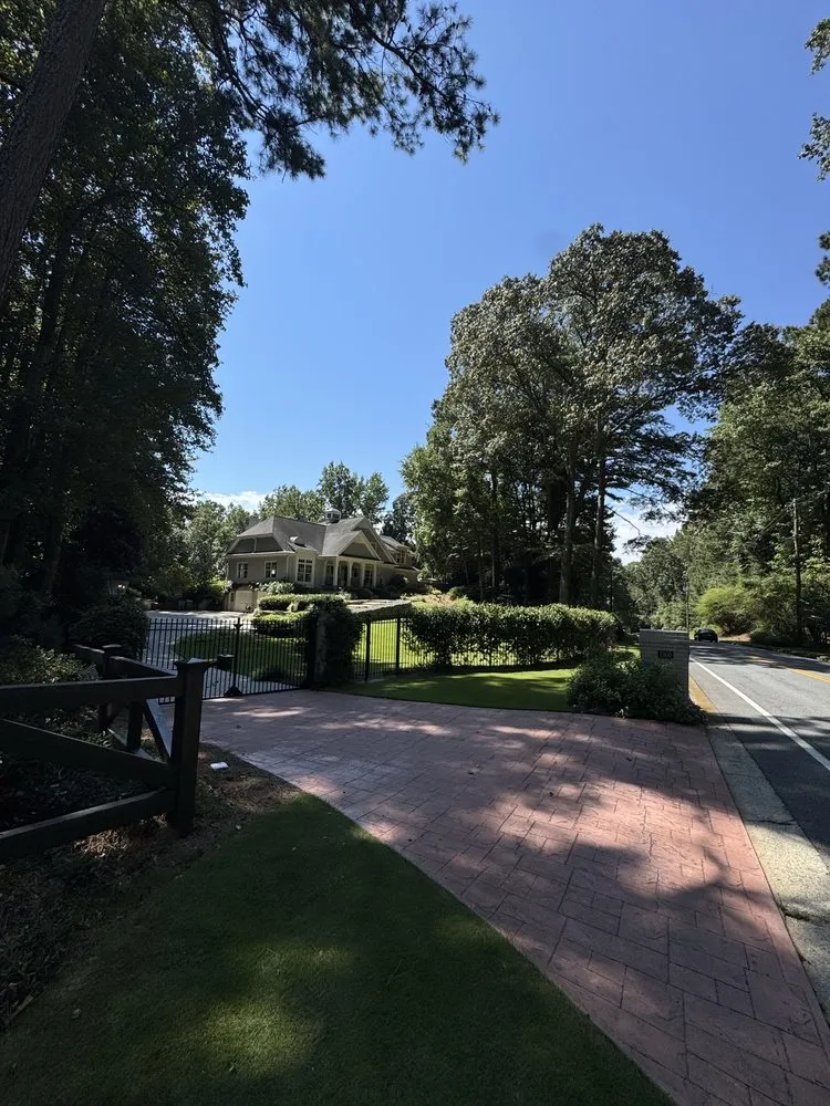 Custom landscape installation for beautiful yards in Atlanta, GA by Vargas Landscaping