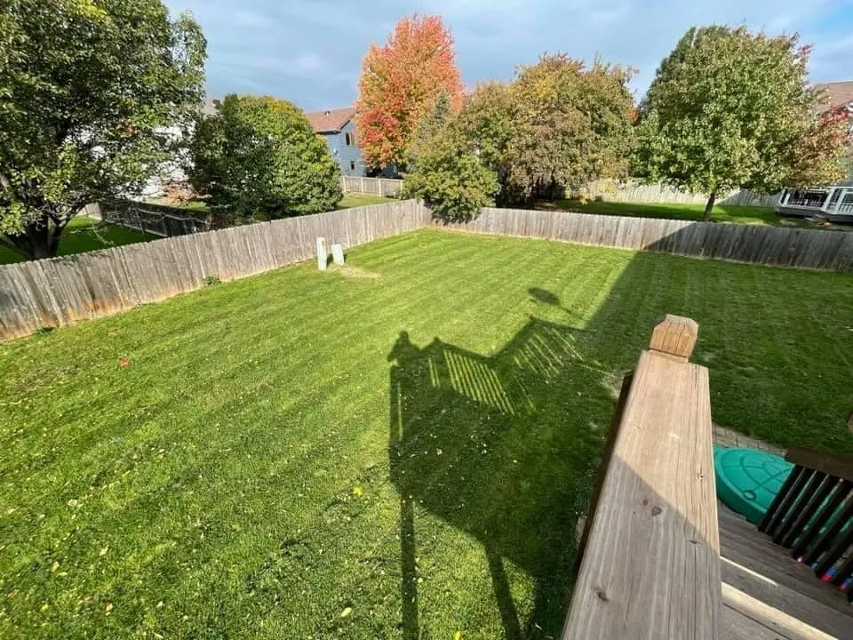 Custom outdoor landscaping in Urbandale, IA by Vargas Lawn Care Services