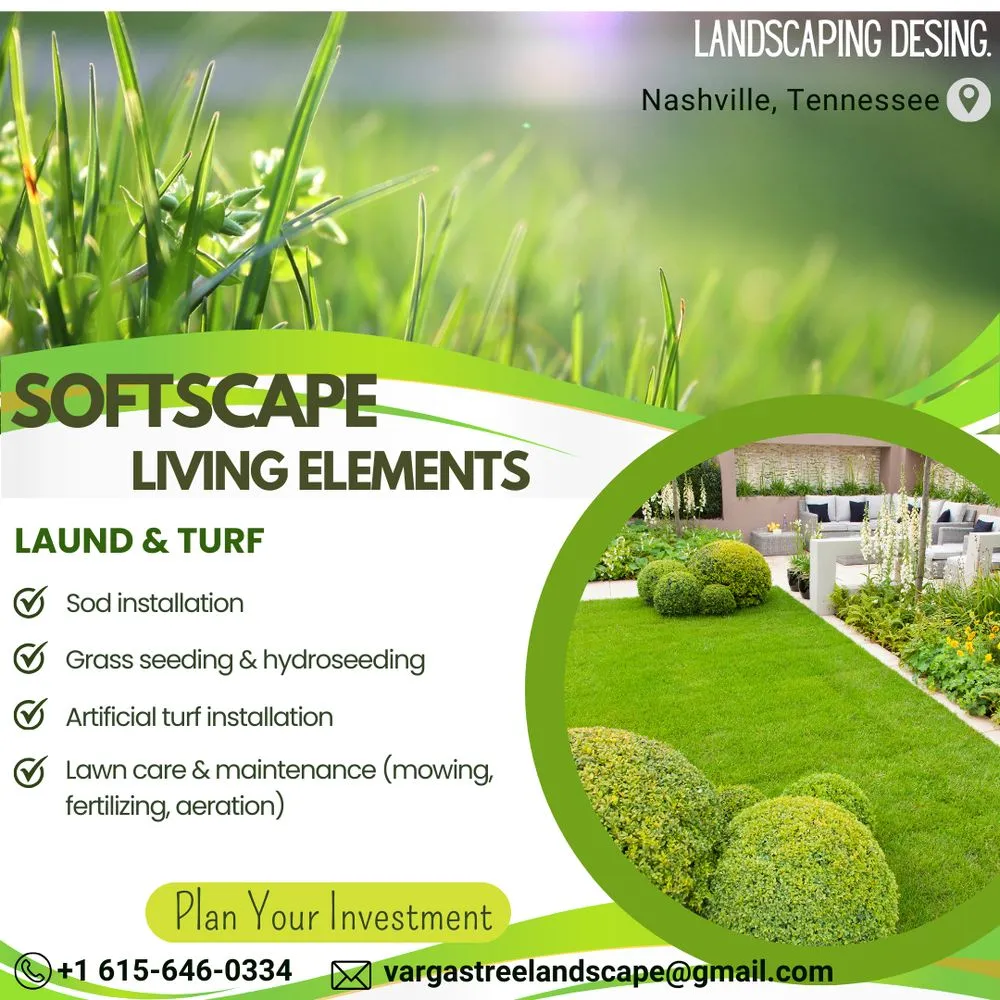 Expert landscape installation experts serving Nashville-Davidson metropolitan government (balance), TN - Vargas Tree Landscaping Services