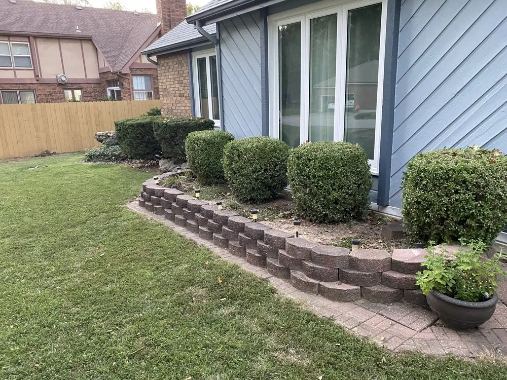 Custom landscape installation in Springfield, MO - Varsachi Landscaping