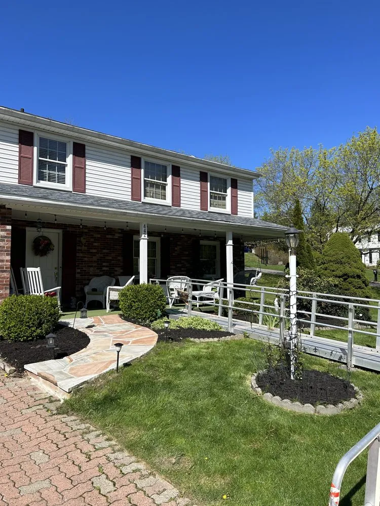 Professional garden landscaping for residential properties in South Park Township, PA by Vas Solutions